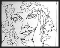 Simplified Drawing Exercises : Whats the Students Did with the Wire Sculptures Drawings